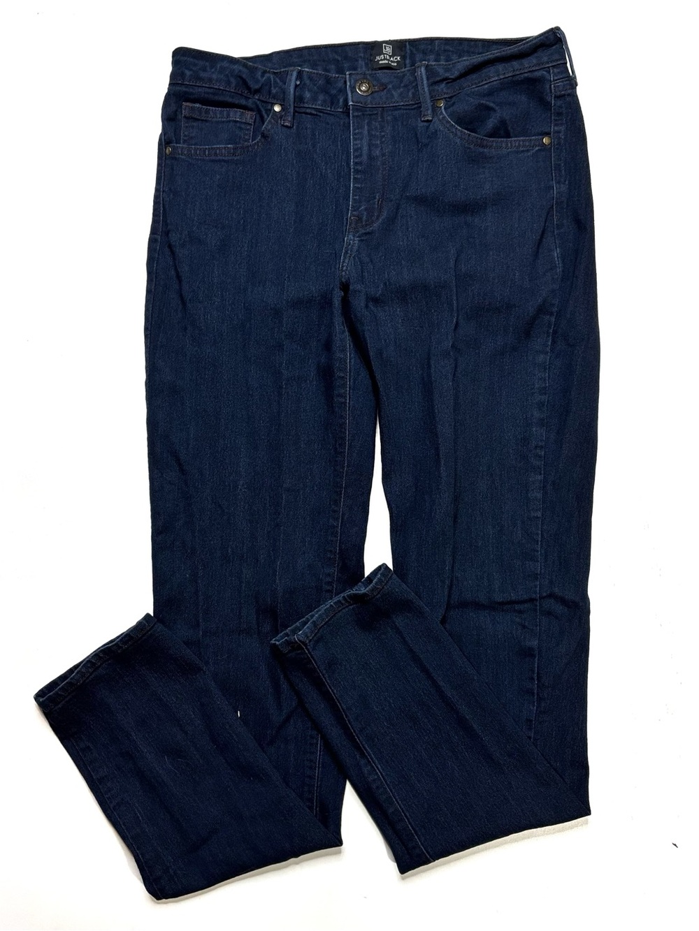 Just Black Women’s Skinny Jeans in Dark Indigo